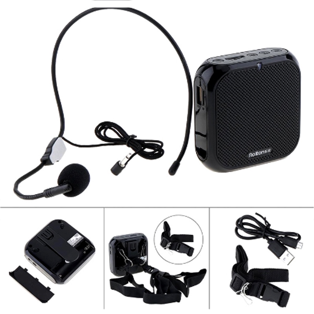 Lapel Microphone Wireless S17 Teaching Mic Speaker Voice Amplifier