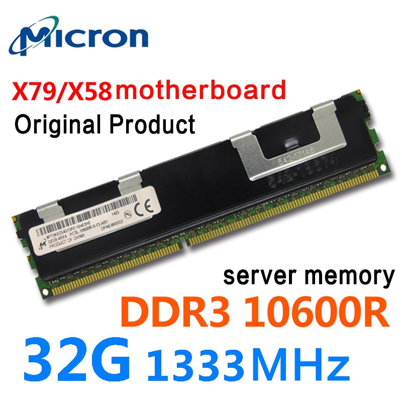 Micronメモリ ECC REG DDR3 PC3-12800R 16G×4枚 【公式通販】
