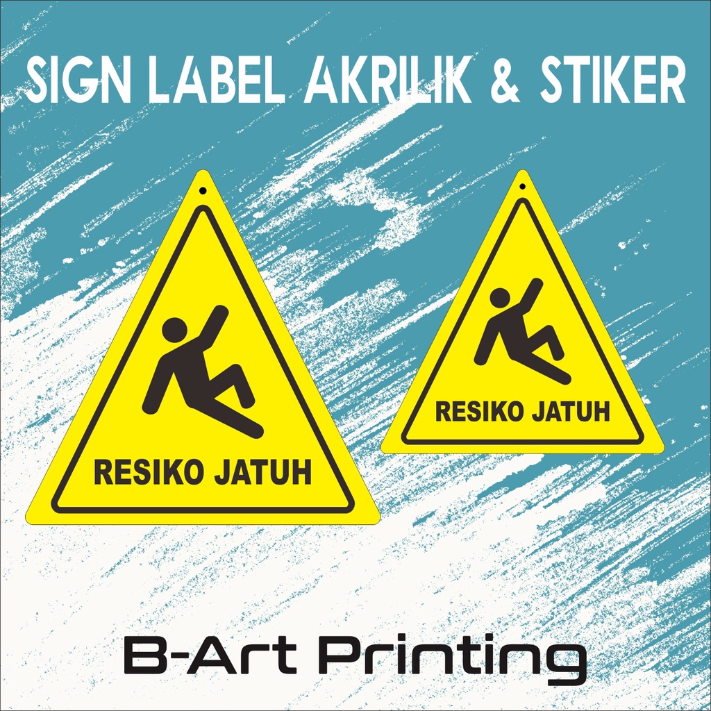Acrylic Fall Risk Fall/Fall Risk Acrylic Fall Risk | Fall Risk Triangle ...