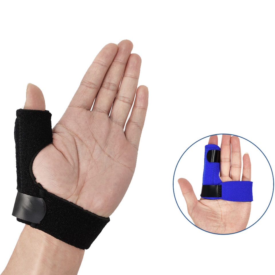 One Piece Trigger Finger Splint Support Brace Curved Broken Fingers Middle Pinky Pointer Thumb