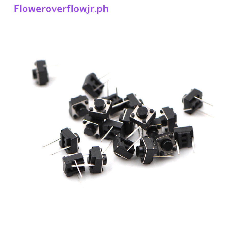 LOVESHOPPING 20pcs 2 pins Middle Feet 6*6*5mm Switch Tactile Push ...