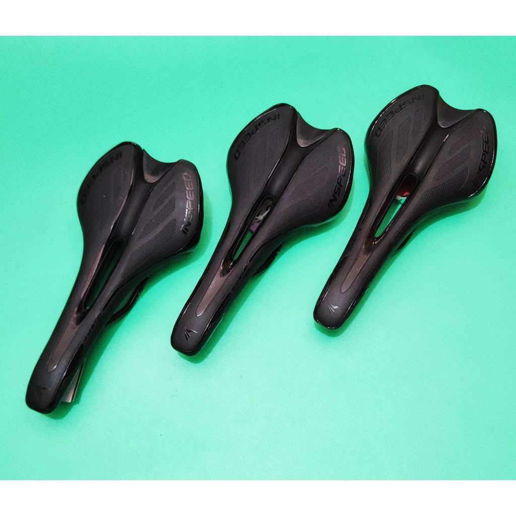 INSPEED Bike Saddle Flat with Hole for MTB Road Universal Bicycle