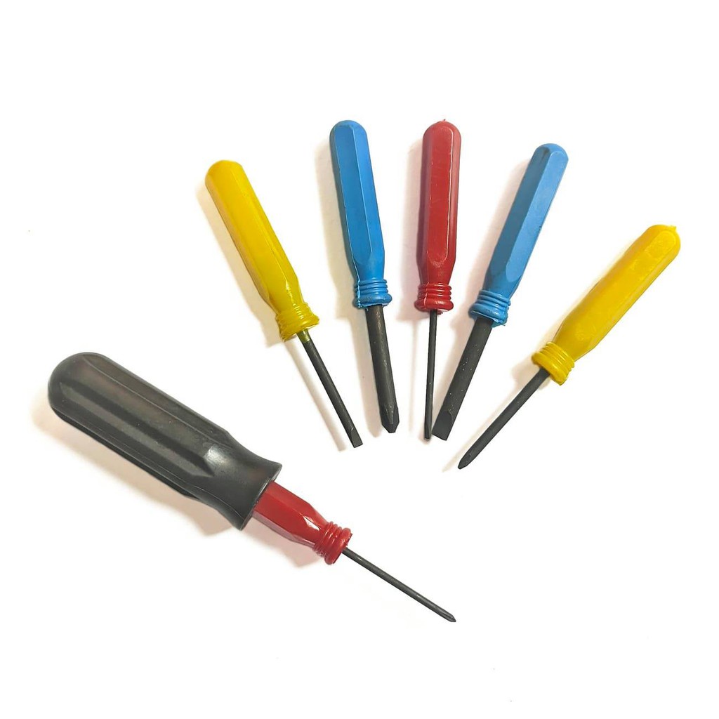 H&H Screwdriver Kit 6Pieces SMALL w/ Flathead and Phillips Screwdrivers AR7400 A3666