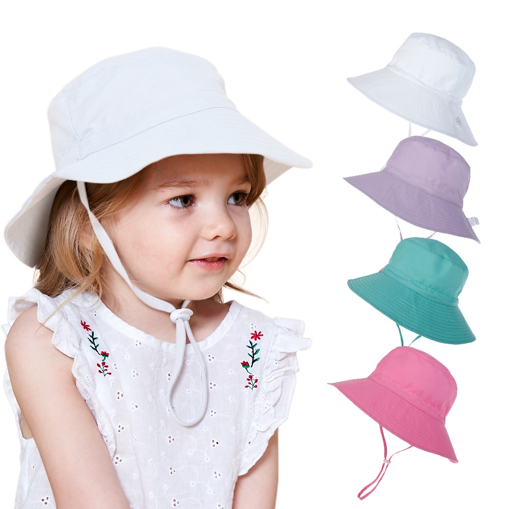 Children's Sun Hat, Summer Style For Girls And Boys, Baby Anti-Uv Sun Hat,  Kids' Fisherman Hat (50-54cm, 3-8 Years Old)