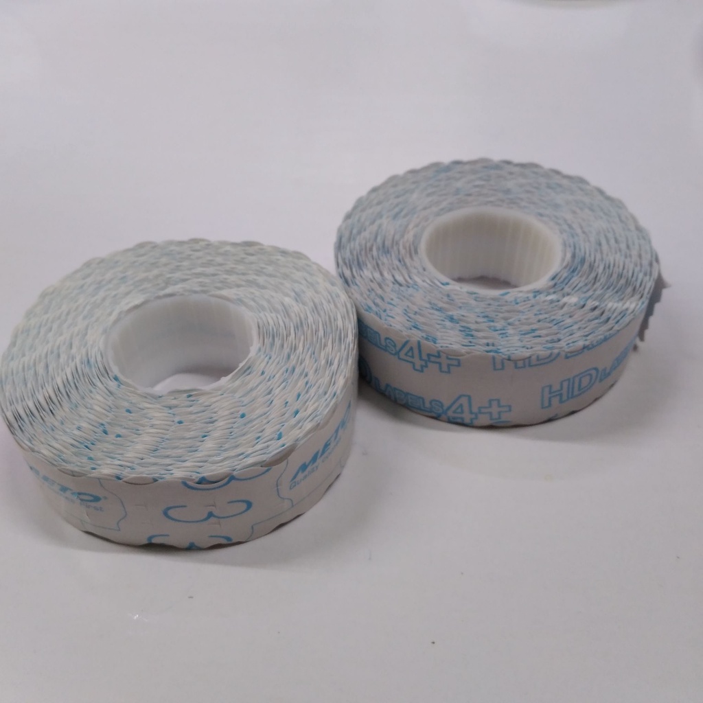 PRICE LABEL TAPE/PRICE TAG WHITE STICKER LABEL METO TAPE and HD LABELS