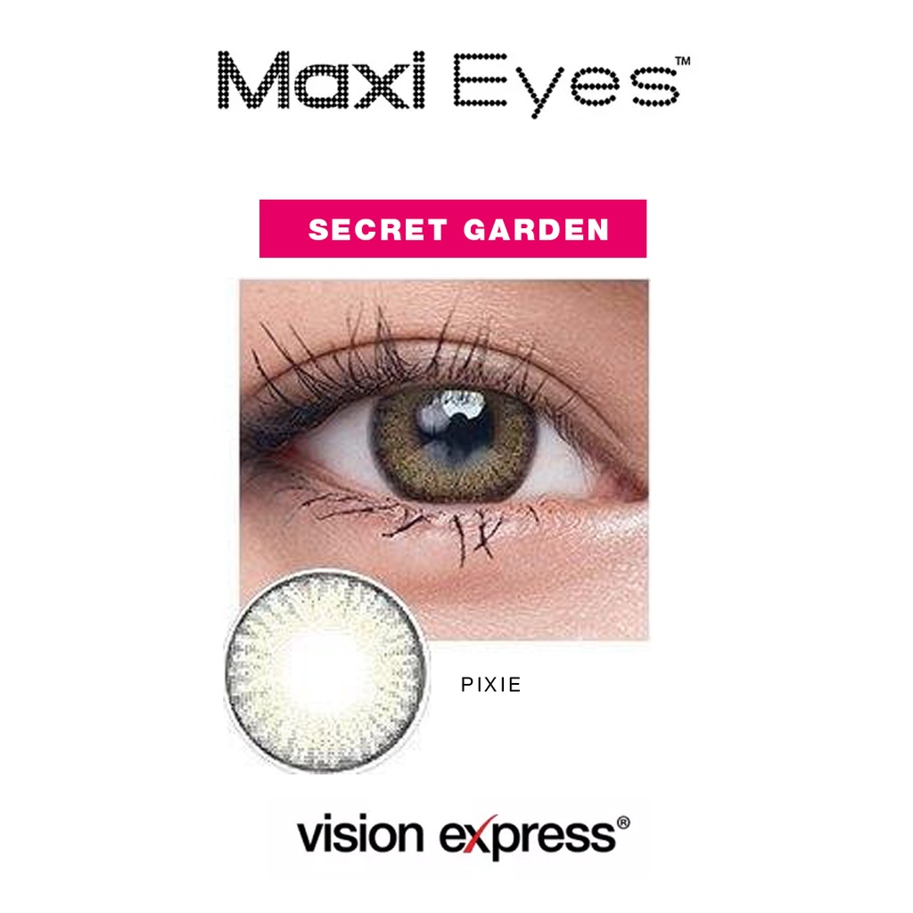 Vision Express Maxi Eyes Secret Garden Colored Graded Contact Lenses