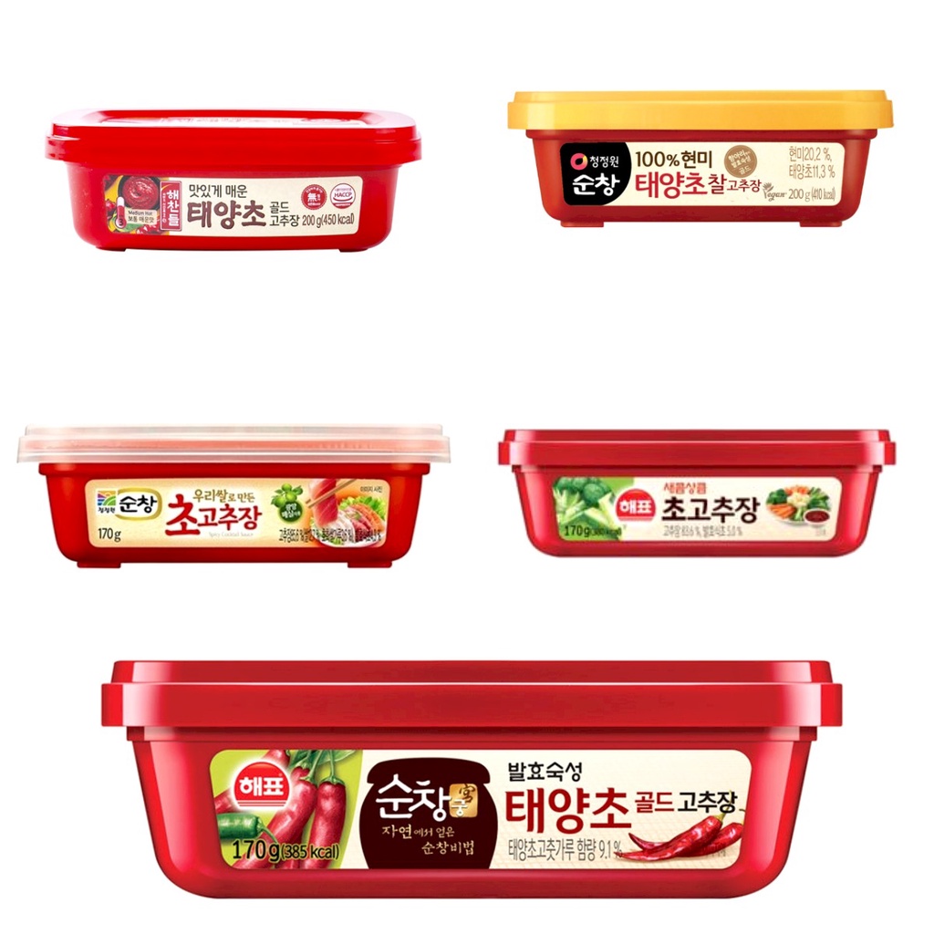 GOCHUJANG RED PEPPER PASTE SPICY PASTE USED IN KOREAN COOKING AND