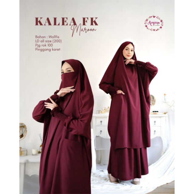 Khimar Robe Suit PLUS FRENCH KHIMAR MATT Antem Veil | Shopee Philippines