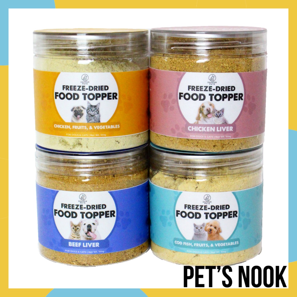 Freeze Dried Food Topper For Dogs & Cats - Protein Rich Chicken Meal Booster For Picky Eaters
