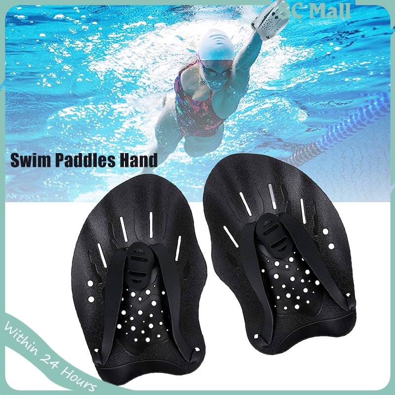 Swim Hand Paddles ,Swim Training Hand Paddles with Adjustable Straps