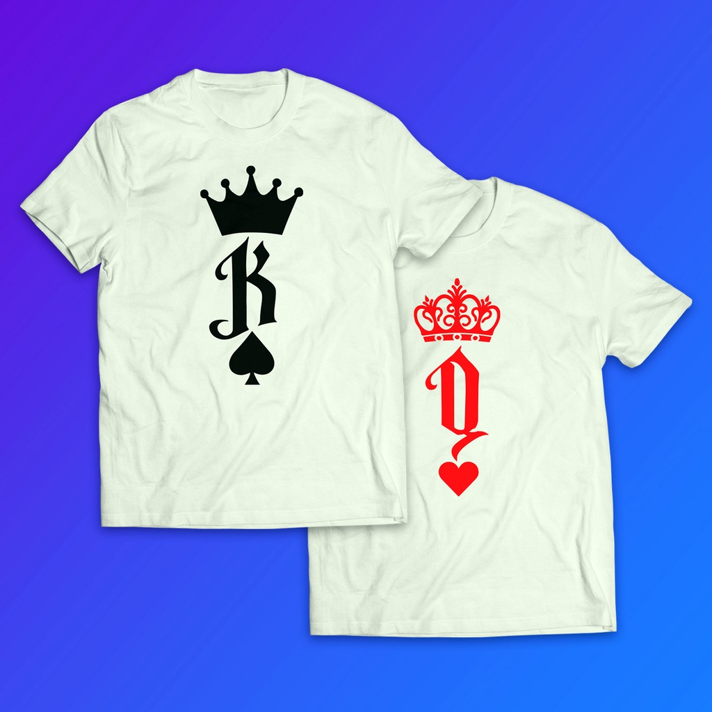 King And Queen (Couple Shirt) | Shopee Philippines