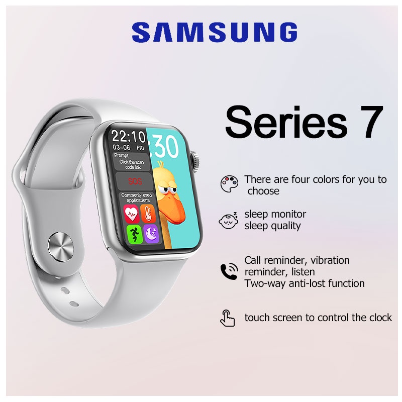 Samsung smart watch original on sale bluetooth for men women waterproof Heart Rate Monitor android