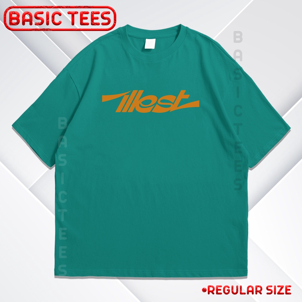 BASIC TEES ILLEST II GOLD HIGH QUALITY UNISEX TSHIRT Shopee Philippines