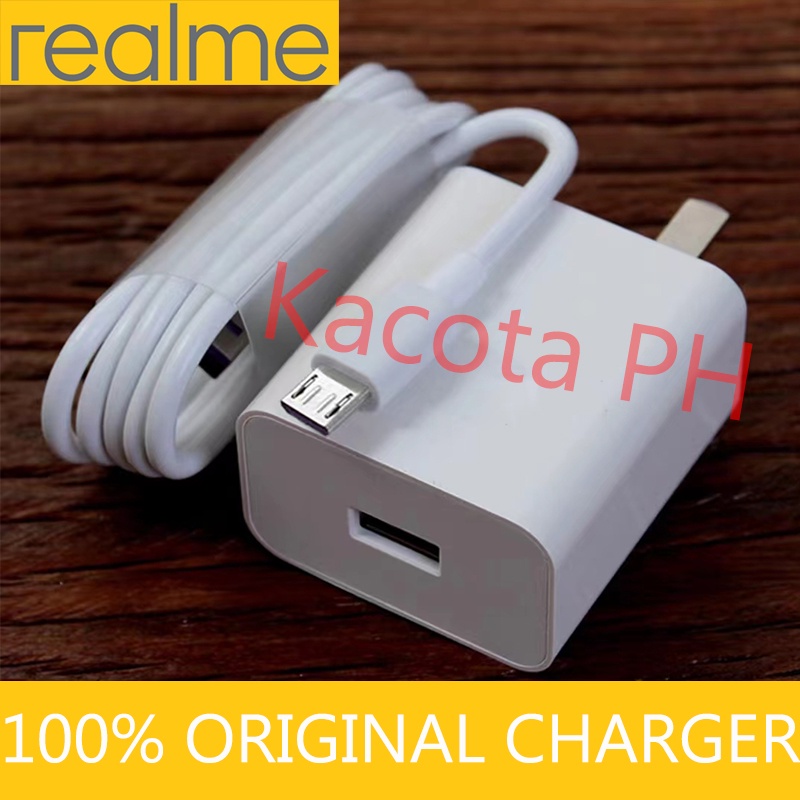 Realme Charger Original Fast Charger Micro Usb For Android Charger 2IN1 ...