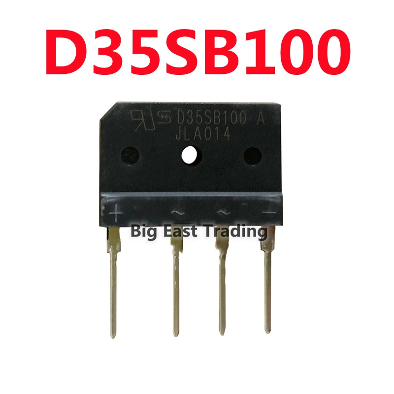 2pcs D35sb100 D35sb100a Original Hill Rectifier Bridge Pile 