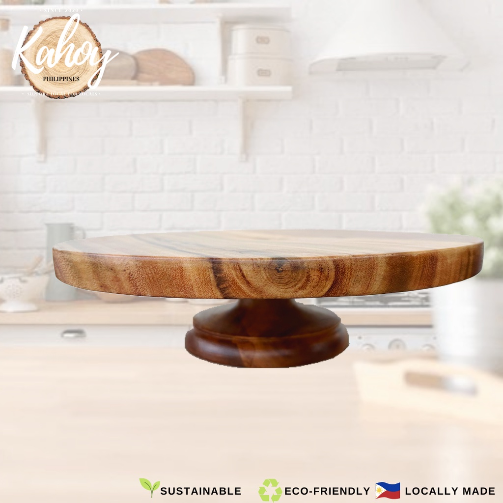 Kahoy Wooden Cake Stand/ Acacia Cake stand/ Fruit wooden Stand/ Dessert