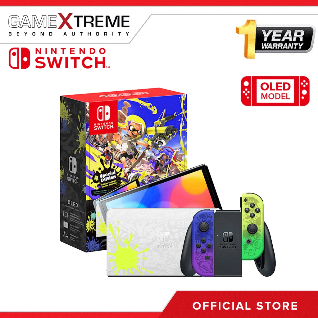 Nintendo Switch Oled Console Splatoon 3 Edition Shopee Philippines