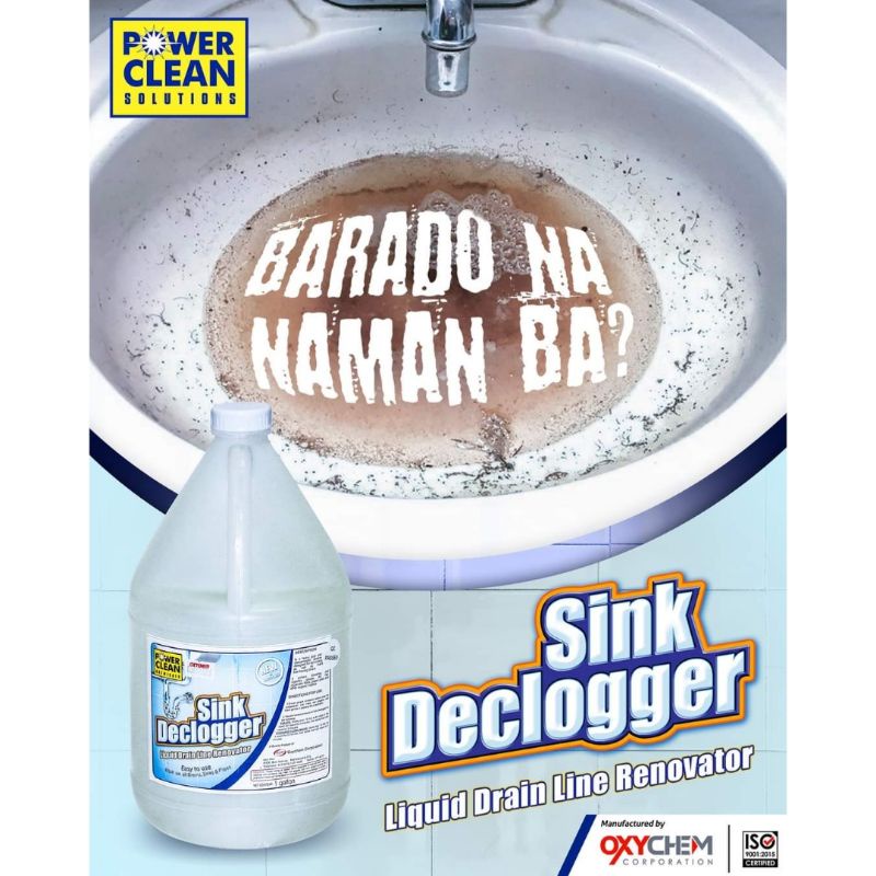 Powerclean Sink Declogger 1 gallon | Shopee Philippines