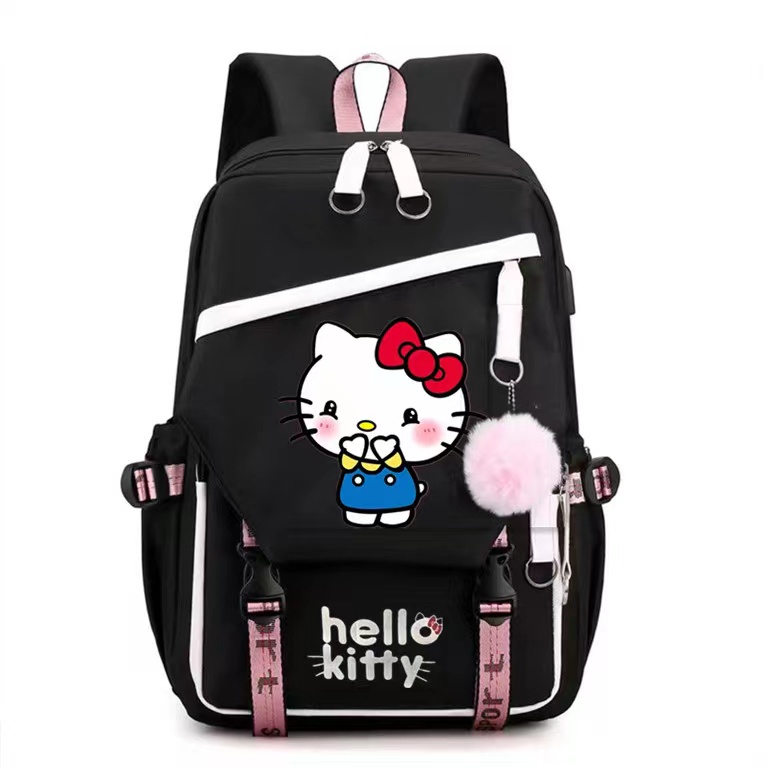 Lovely Hello Kitty Backpacks For Teenager Girls Boys Students School