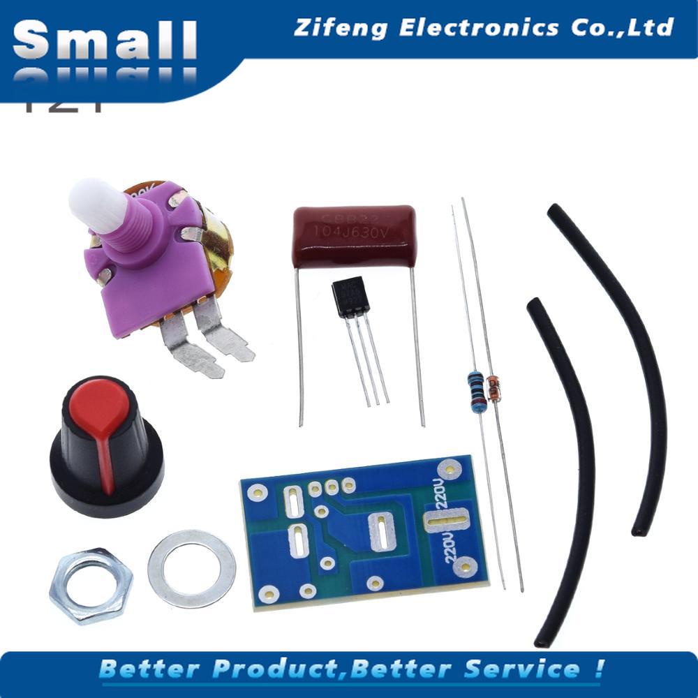 Dimmers Dimming Unassembled Kit 100W DIY Suite Trousse Boards Switch