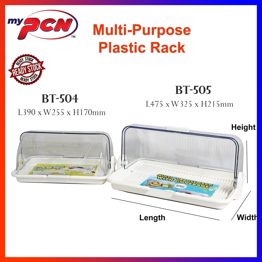 PCN Good Quality Plastic Multi Purpose Storage Rack/ Food Keeper