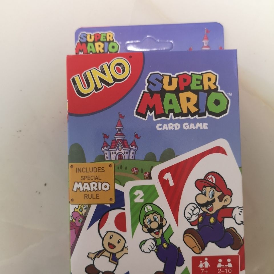 Mystery Board Game uno Super Mario Chess Deck Solitaire English ...