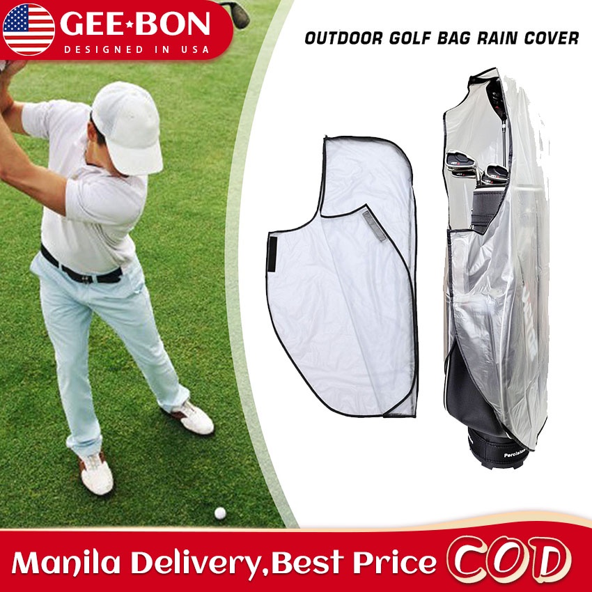 GEEBON Golf Bag Rain Cover Shield Outdoor Golf Pole Bag Cover PVC