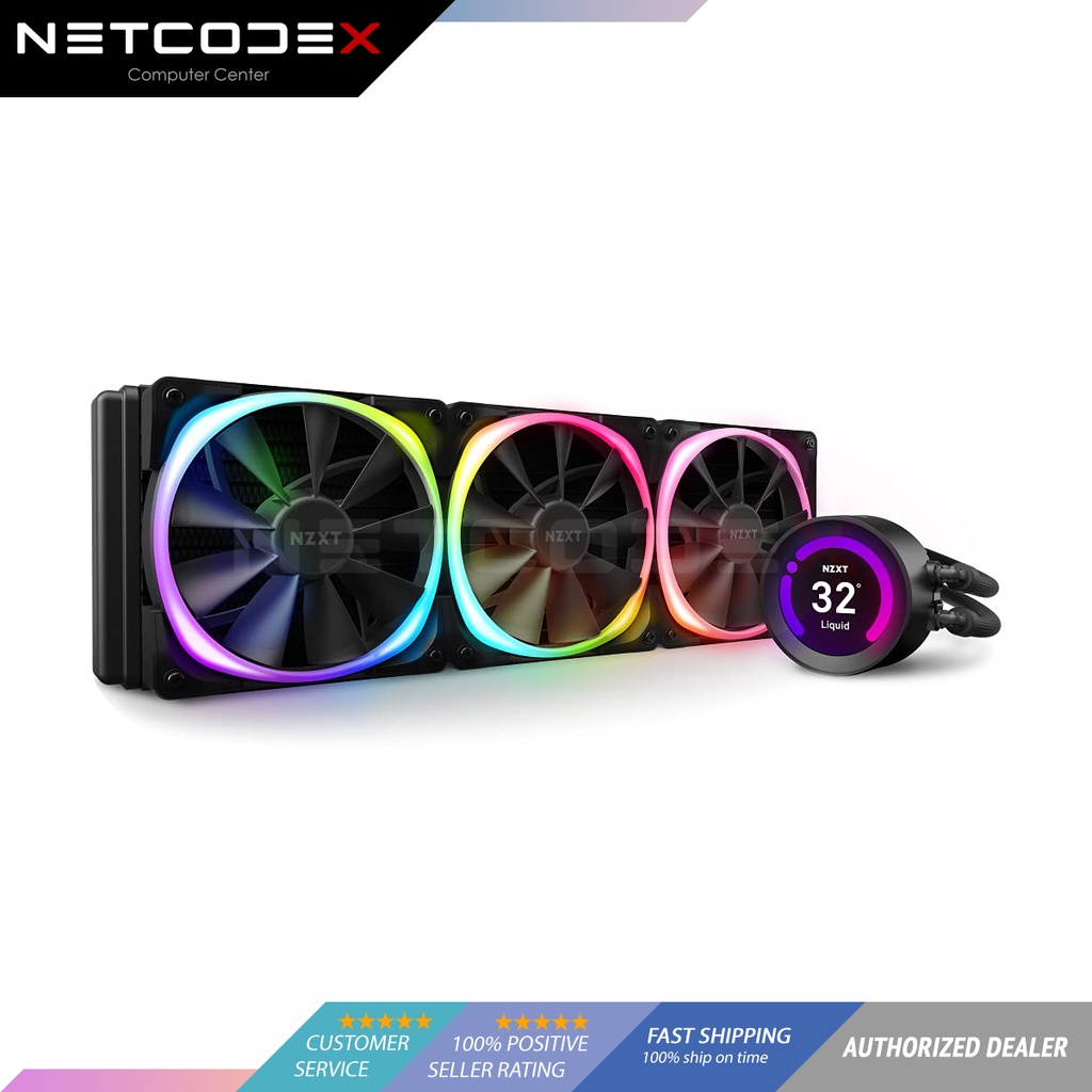 NZXT Kraken Z73 RGB 360mm Black **LGA 1700 bracket included** RL