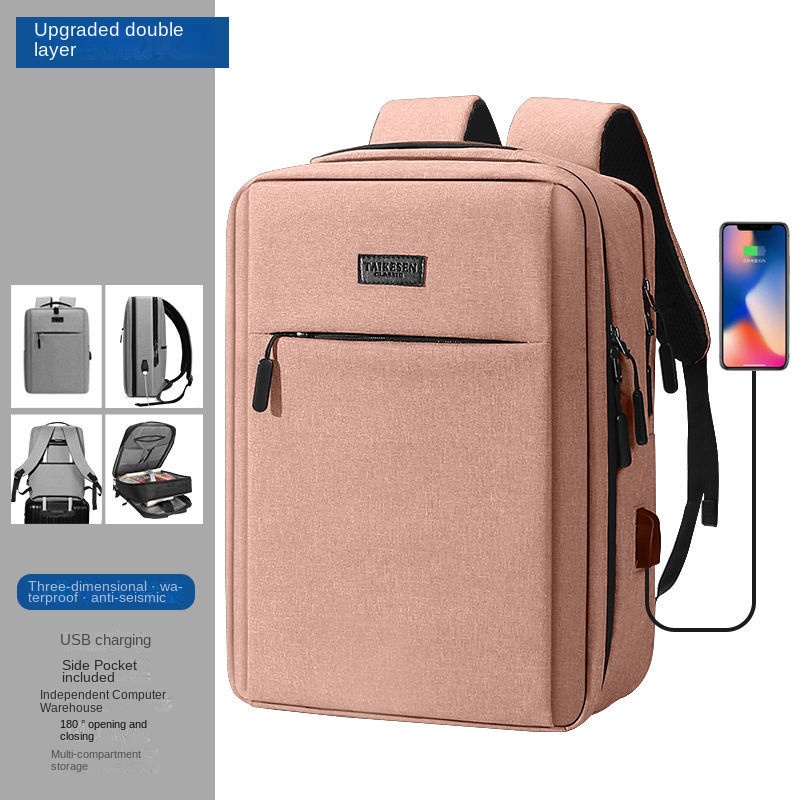 Laptop Bag Men's and Women's Backpack 