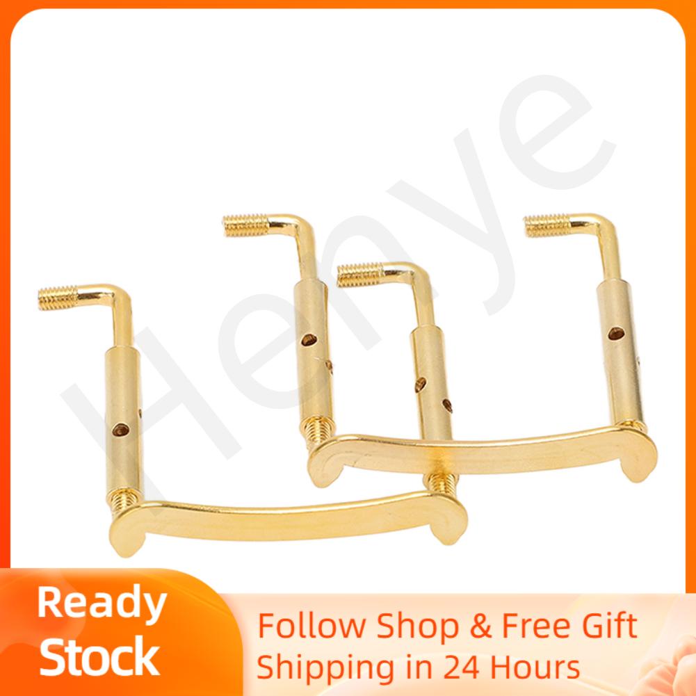 Henye 2x 4/4 Violin Chinrest Screws Chin Rest Metal Clamp Fittings Stringed Instrumen. Shopee