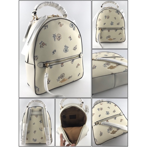 Jordyn backpack with dandelion floral print cheap