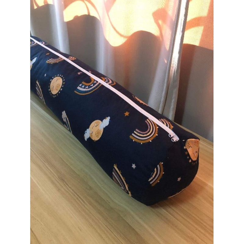 bolster/hotdog pillow case with zipper canadian cotton Shopee Philippines