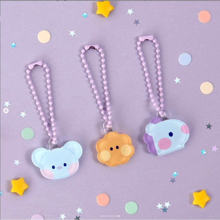 Keychain Keyring Bangtan Boys BT RJ KOYA Jhope Shooky Chimmy Tata V