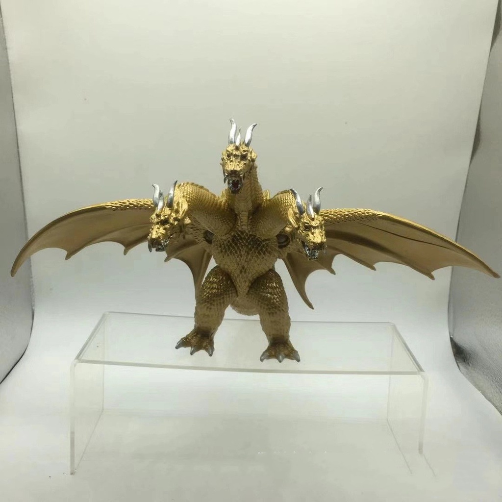 29cm King Ghidorah Godzilla Monster Golden Mechanical Dinosaur PVC ...