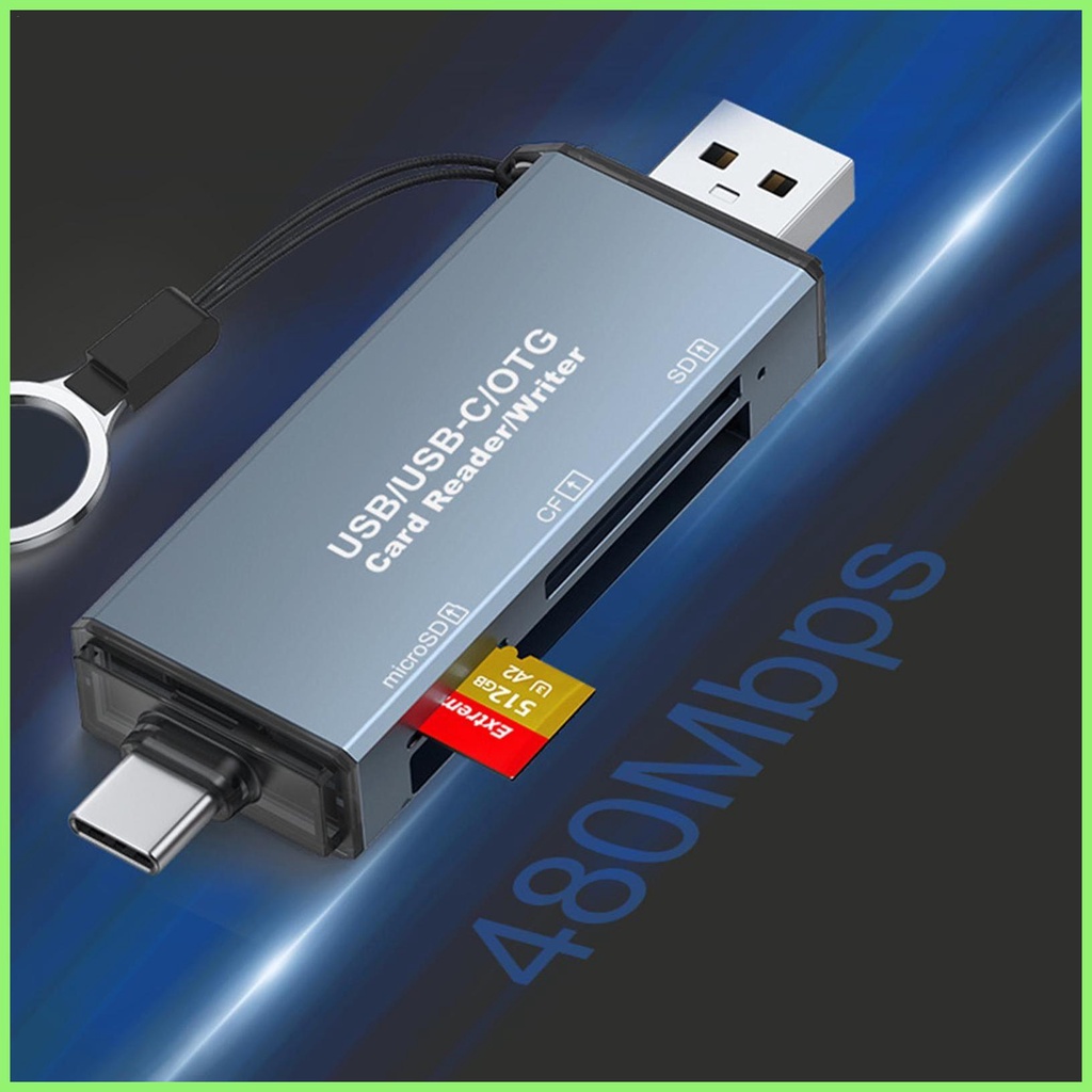 Memory Card Reader Mini USB 3.0 CAC Card Reader Fast Card Reader
