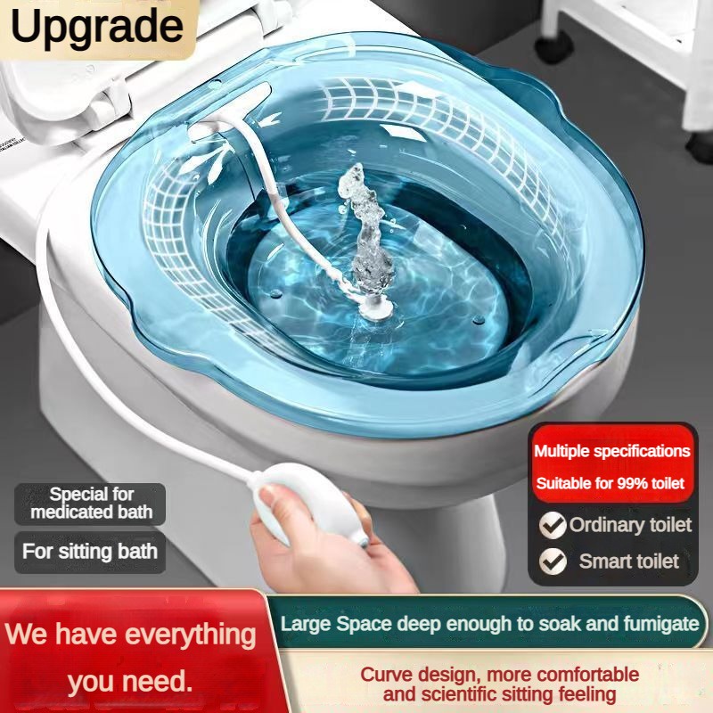 HYHJH Unisex Sitz Bath Seat for Soak and Yoni Steam - Hemorrhoid ...