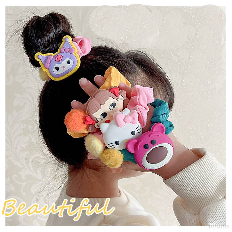 New Sanrio Kuromi Winnie the Pooh Lotso Doraemon Hairpin Girls Cartoon ...