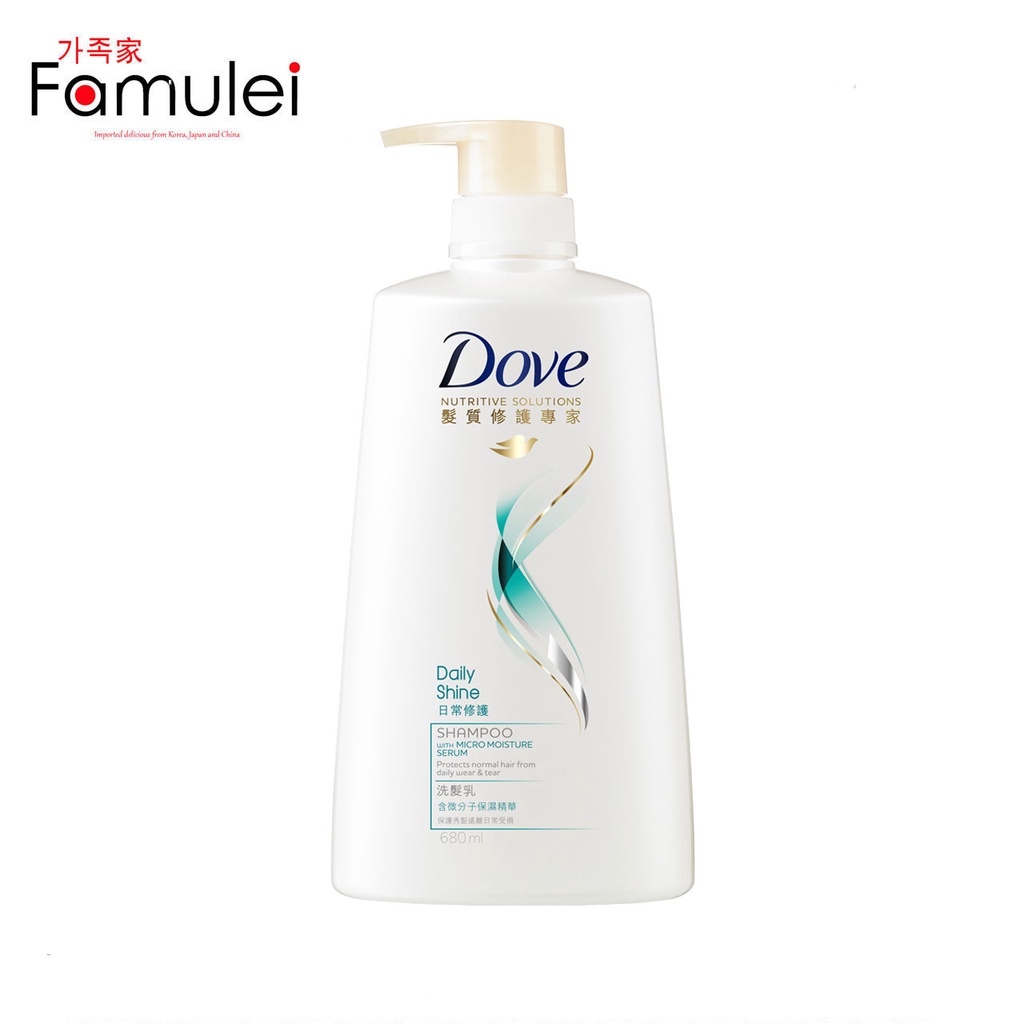 Dove Nutritive Solutions Daily Shine Shampoo 680ml Shopee Philippines