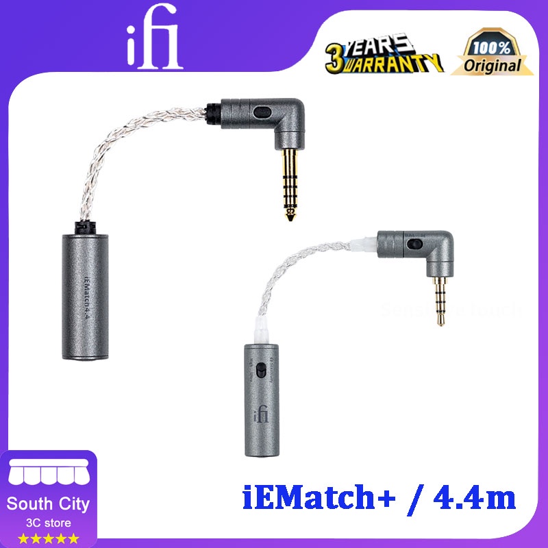 IFi iEMatch+, iEMatch 4.4 Lossless audio headphone attenuator upgrade