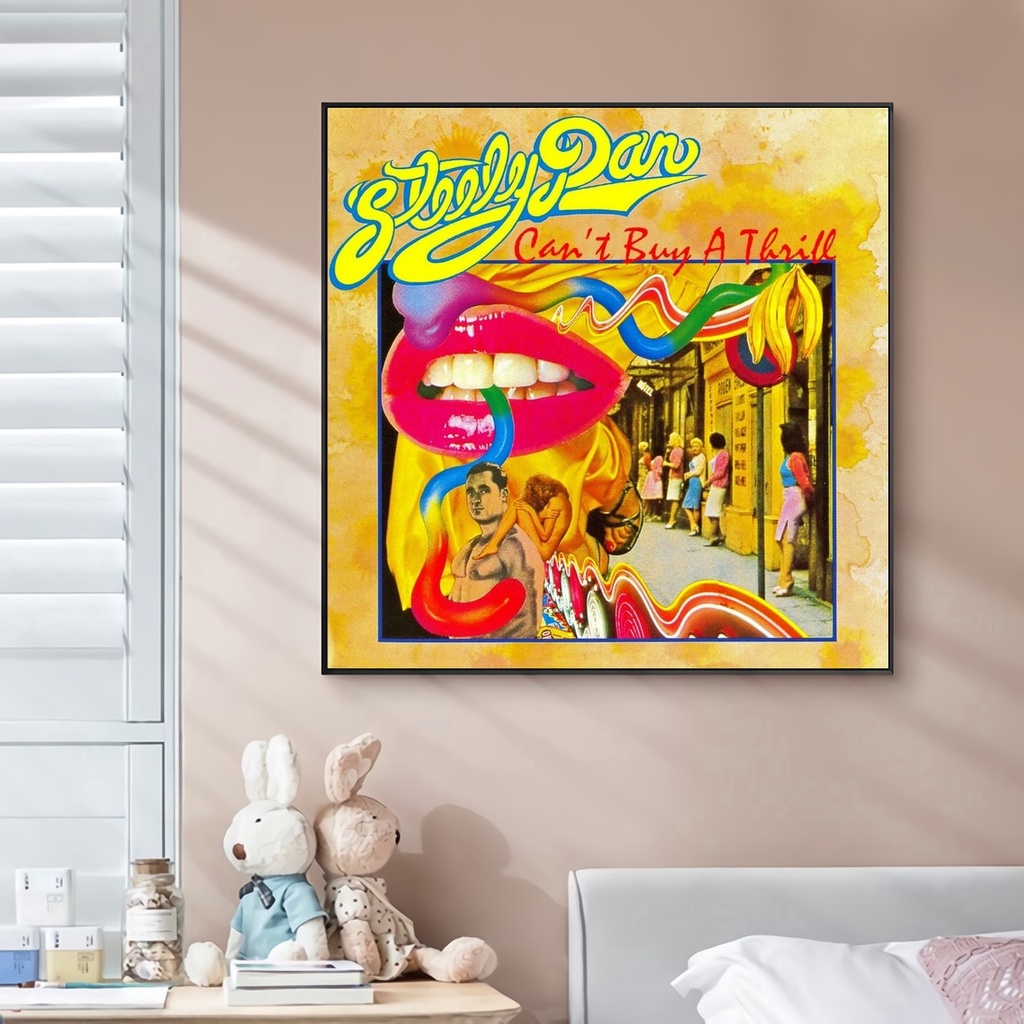 Steely Dan Can Buy a Thrill Music Album Cover Canvas Poster Hip Hop