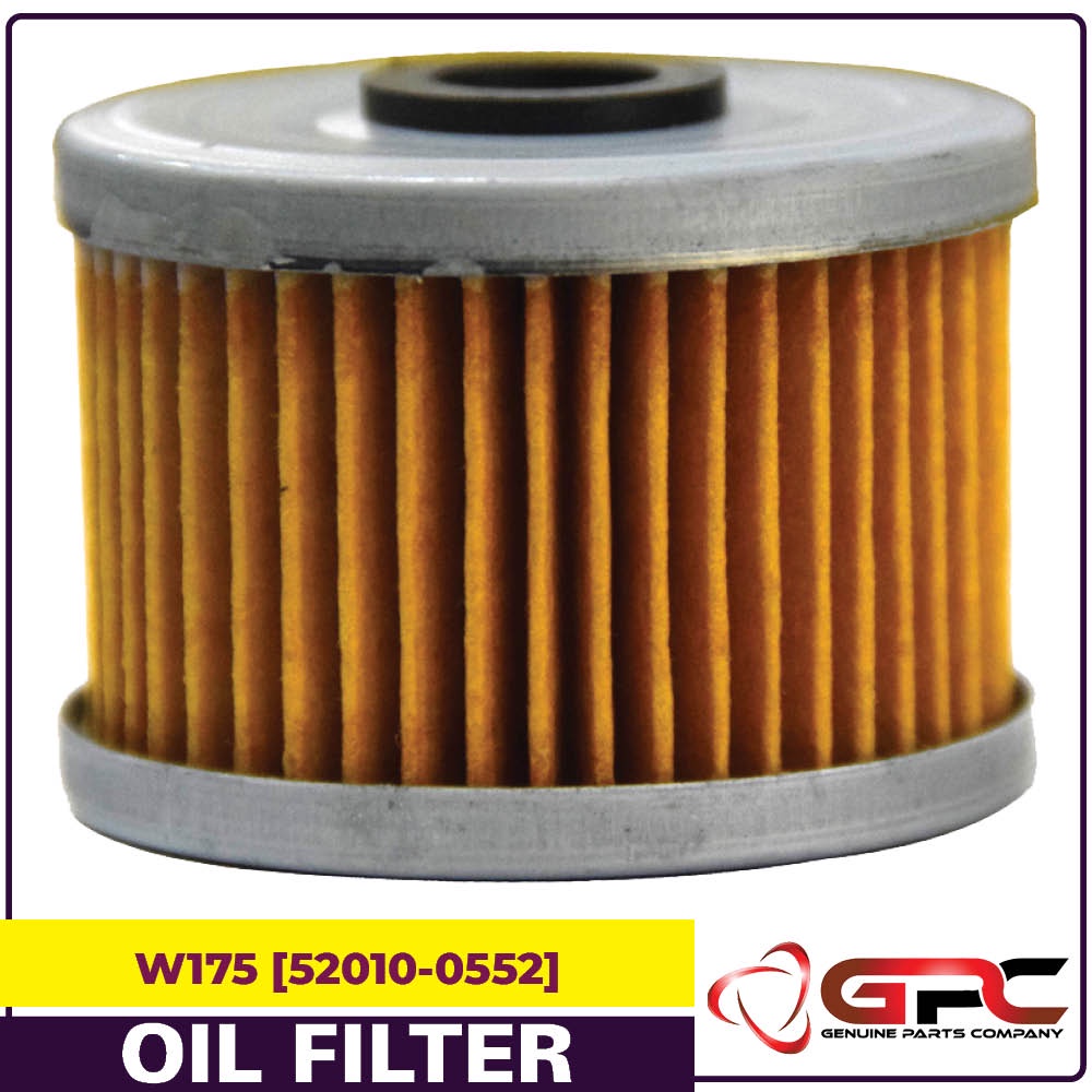 GPC W175 [Kawasaki] Motorcycle Engine Oil Filter (Genuine Quality ...