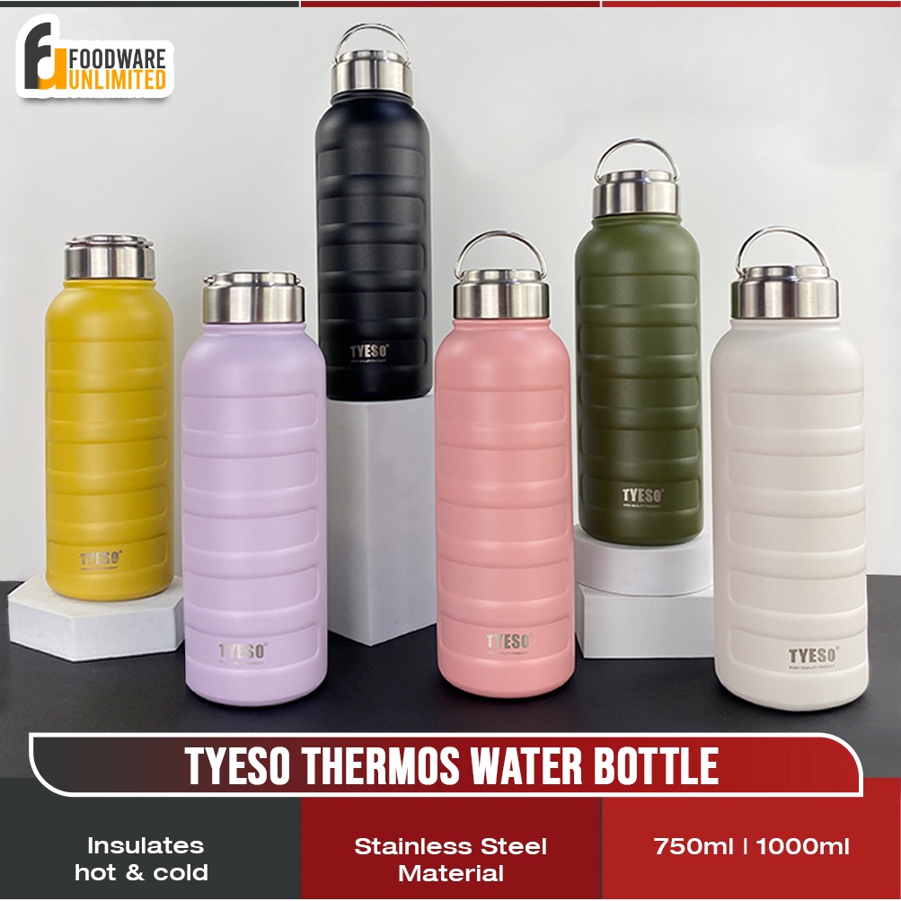 Original TYESO Caterpillar Style Vacuum Insulated Portable Thermos ...