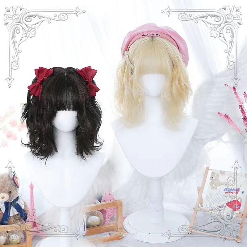 Review for Lolita short pink wig YV43556 main image 1