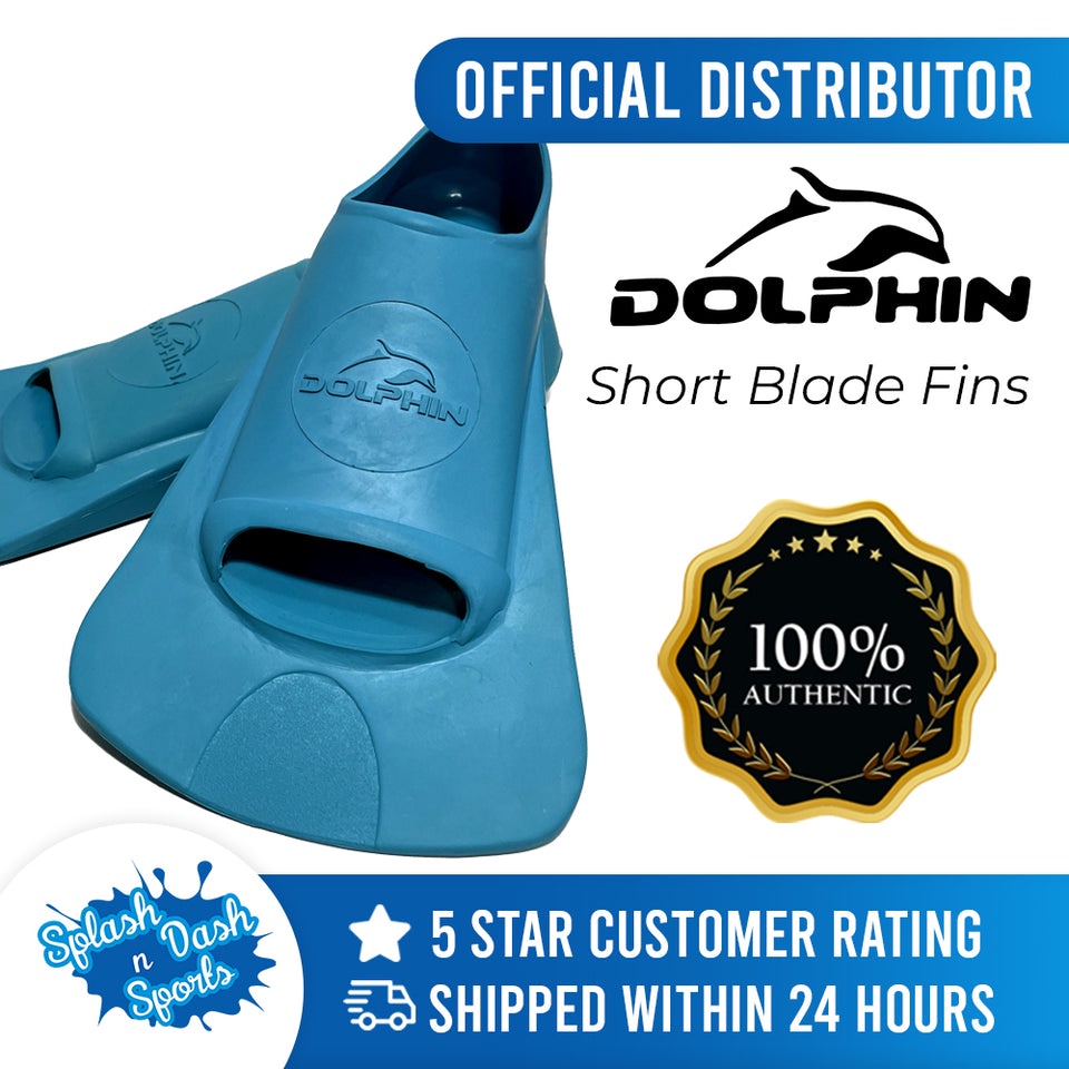 DOLPHIN Swimming Fins (Short Blade) | Shopee Philippines