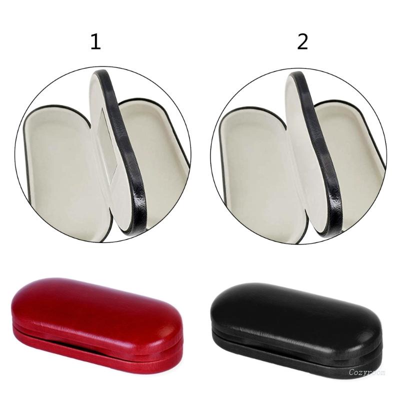 Crazy Dual Glasses Case Double Eyeglasses Case For 2 Pair Eyeglasses Holder Portable Glasses Case Double Layer Glasses Shopee Philippines