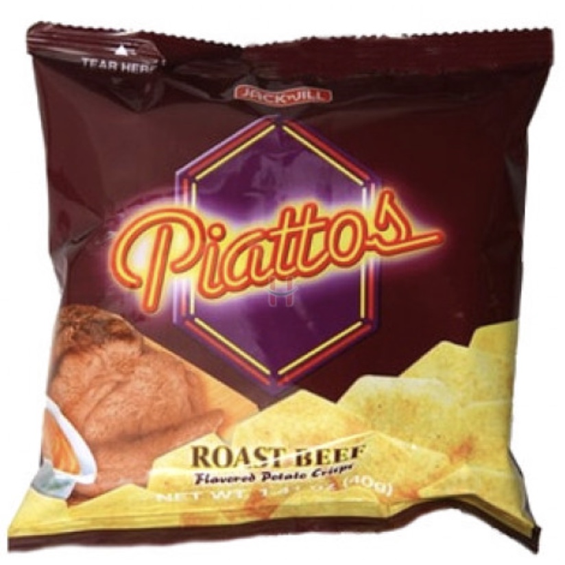 Piattos Roast Beef 40g Glorified Store Shopee Philippines 