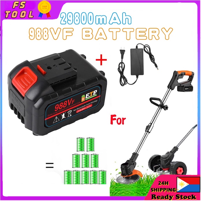 29800mah Lawn Mower Bateri Wireless Grass Cutter Battery Electric Grass