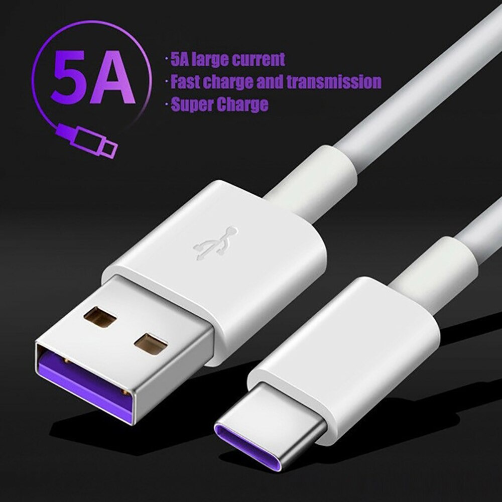 5A Fast Charging Cable USB Type C Super Quick Cable Mobile Phone Data ...