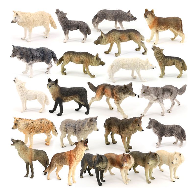 Wholesale Manufacturers Simulation wild animal model solid children's ...