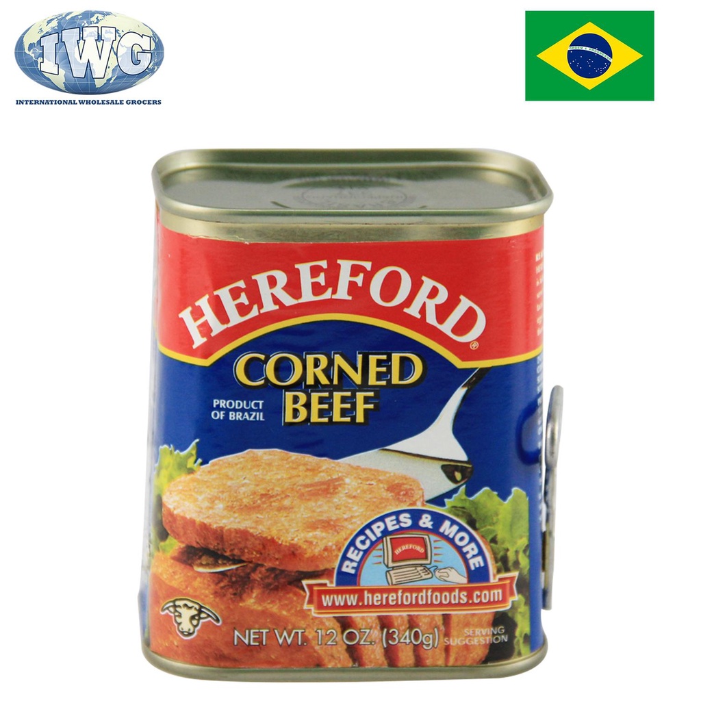 IWG HEREFORD Corned Beef 340g Shopee Philippines